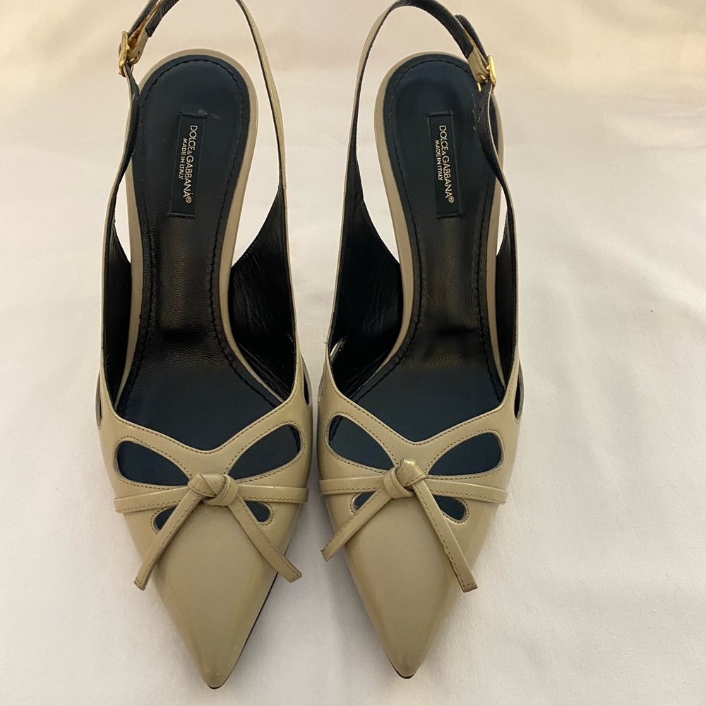 Dolce and Gabbana Sling Backs